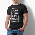 Tricou crestin Your KINGDOM Come- cod KINGbl